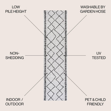Derya Tribal Diamond Trellis Indoor/outdoor Area Rug
